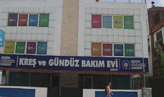 Antalya Büyükşehir’in Güzeloba kreşi açılıyor
