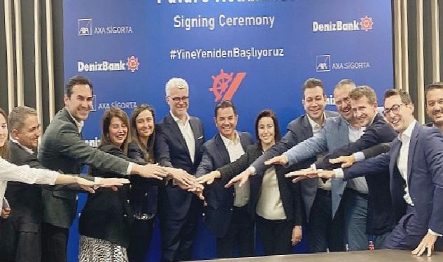 DenizBank ile AXA Sigorta acentelik sözleşmesini uzattı