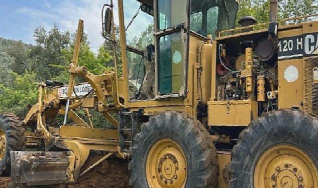 Gemlik’te çiftçilere arazi yolu desteği