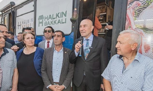 Halkın Bakkalı/Halkın Kasabı’na gezici araç da eklendi Soyer: “İzmir’in en çok ihtiyaç duyulan mahallelerine gidecek”