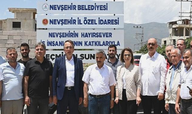Nevşehir Hatay’a Sebze Hali Yaptırıyor