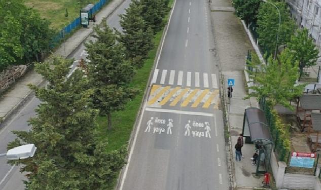 Trafikte yaya güvenliği için önemli çalışma
