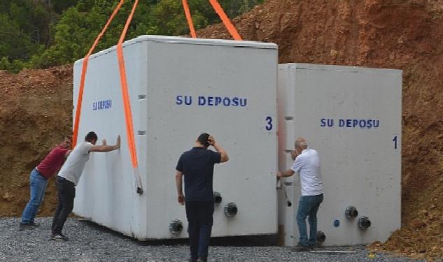Antalya Büyükşehir Belediyesi Akçatı’nın su sorununu çözüyor