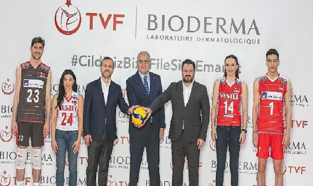 Bioderma 2 yıl daha Voleybol Milli Takımlar Resmi Sponsoru