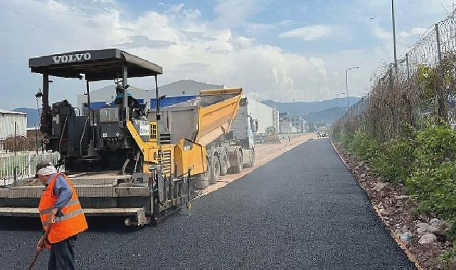 Ford Otosan fabrikası ile serbest bölge arasında yeni yan yol yapıldı