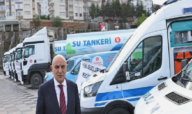 Keçiören’in Yeni Hizmet Araçları Sergileniyor