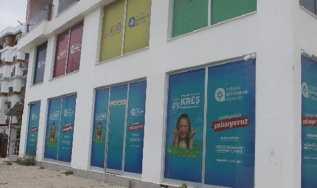 Kumluca Çocuk Kreşi ve Gündüz Bakımevi açıldı