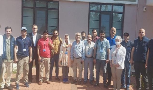 Pakistanlı heyetten simülasyon merkezine ziyaret