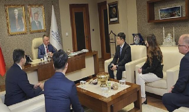 Posco’nun CEO’sundan Başkan Büyükakın’a ziyaret