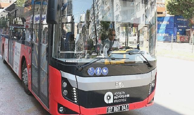 Antalya Büyükşehir belediyesin ‘de 15 Temmuz’da ulaşım ücretsiz