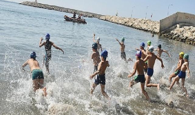 Aquatlon yarışlarında 64 sporcunun 45’i Yenişehir Belediyesi adına yarıştı