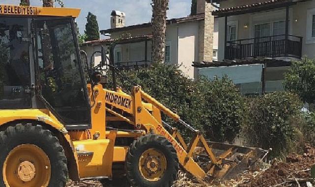 Kemer Belediyesi’nden ilçe genelinde temizlik çalışması