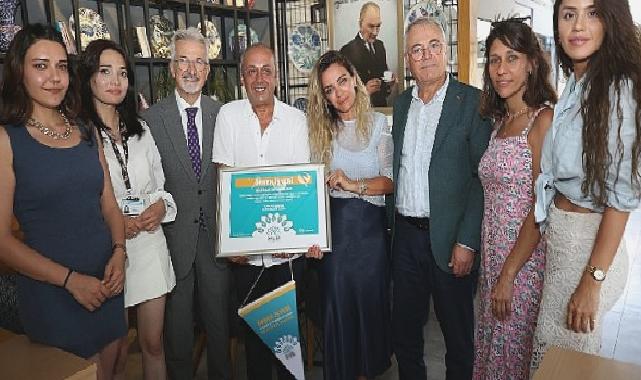 Örnek işletme belgesini başkanlar verdi