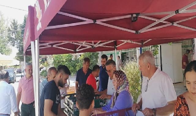 Başkan Topaloğlu’ndan vatandaşlara aşure ikramı