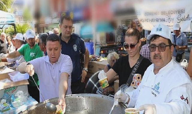 Edremit Belediyesi’nden aşure hayrı