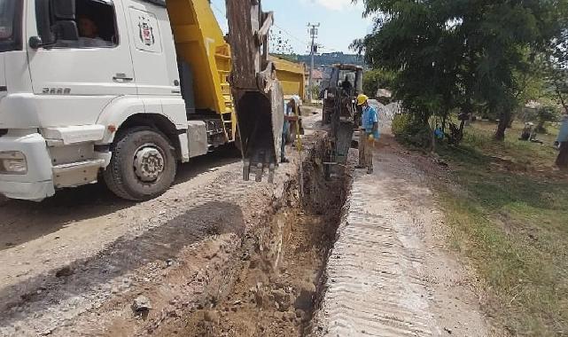 İSU, Kandıra Karaağaç Mahallesi’ne yeni kanalizasyon hattı yapıyor