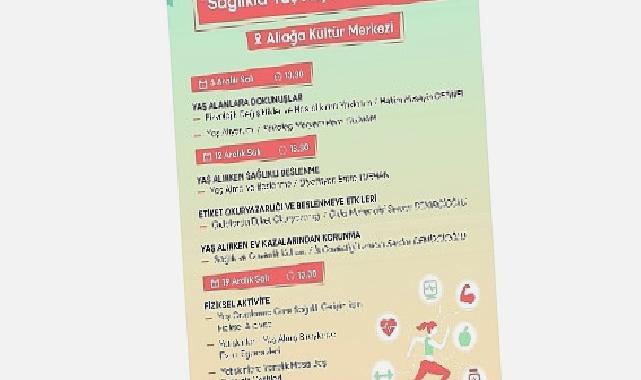 Sağlıkla yaş almanın sırları bu seminerlerde