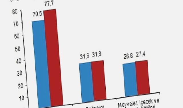 Bitkisel üretim bir önceki yıla göre arttı