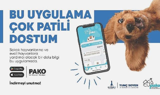 Büyükşehir’den can dostlar için “Pako” mobil uygulaması
