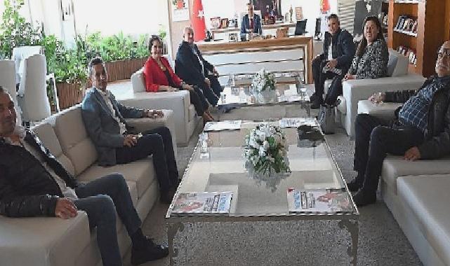 Muratpaşa Belediyesi Aday Adayı Çetin’den Başkan Topaloğlu’na ziyaret