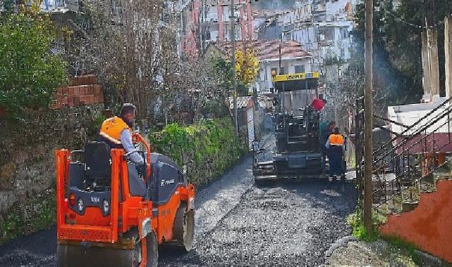 2023’te 20 bin tondan fazla asfalt serildi
