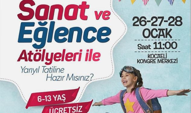 Büyükşehir’den yarıyıl tatilinde renkli atölyeler
