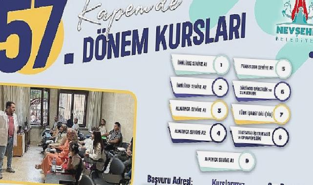 KAPEM’de 57. dönem kursları için kayıtlar başladı