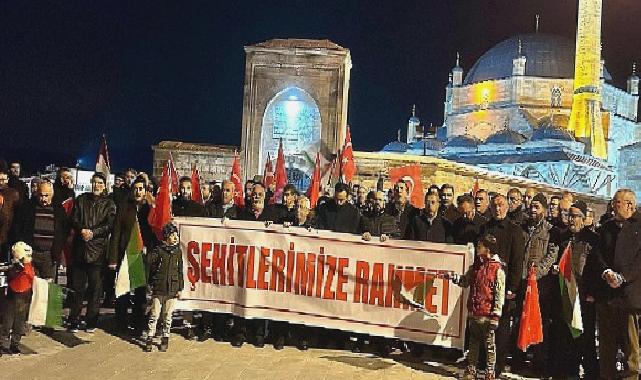 Nevşehir’de terör ve israil’in gazze’ye yönelik saldırıları protesto edildi