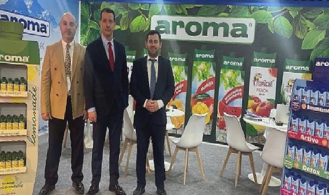 Aroma, Dubai Gulfood’da ürünlerini sektörle buluşturdu.