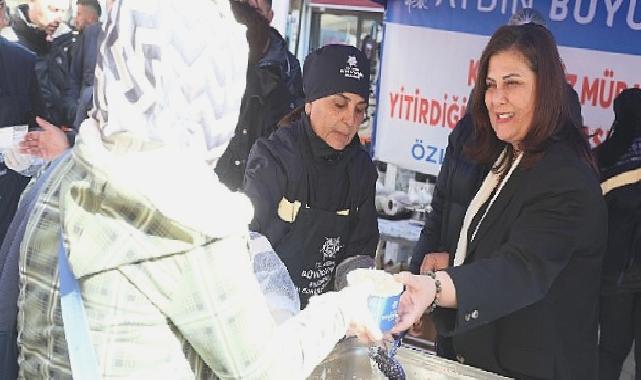 Aydın Büyükşehir Belediyesi’nden Miraç Kandili ve 6 Şubat depreminde hayatını kaybeden vatandaşlar için hayır