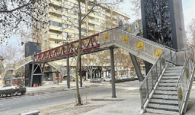 Başkan Altay: “Konya’ya Yeni Yaya Üst Geçitleri Kazandırıyoruz”