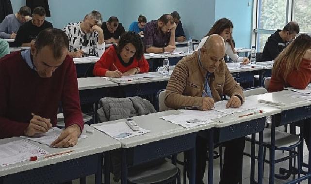 Ege Üniversitesinde görevde yükselme sınavı yapıldı