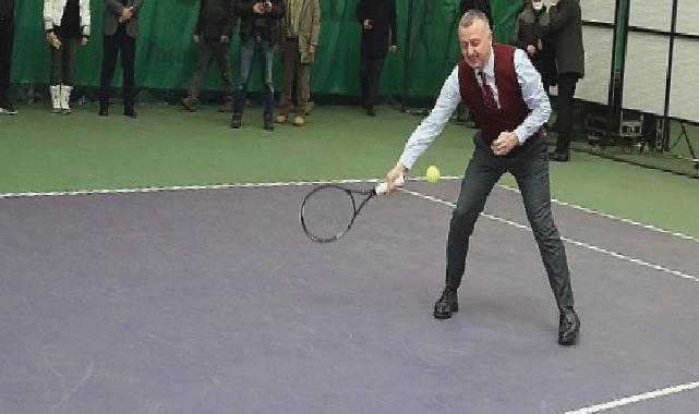 Kocaeli Büyükşehir’den dünya standartlarında tenis merkezi