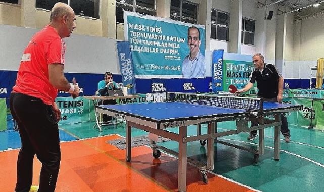 Konya Büyükşehir’in Masa Tenisi Turnuvası’nda Büyük Heyecan Yaşandı
