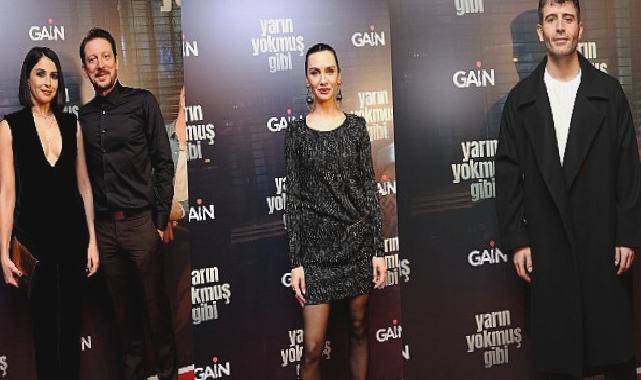 Tûba Büyüküstün ve Halit Ergenç’i buluşturan “Yarın Yokmuş Gibi” dizisine muhteşem gala