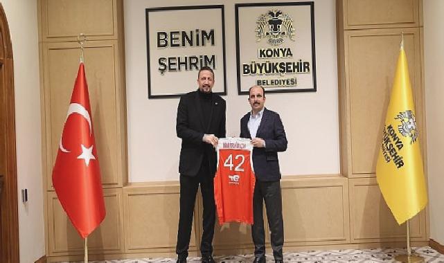 TBF Başkanı Hidayet Türkoğlu Başkan Altay’ı Ziyaret Etti