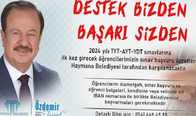 Üniversite Sınav Ücretleri Belediye’den