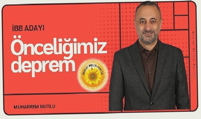 AB Parti İBB Adayı Mutlu: Önceliğimiz deprem, gençler ve trafik