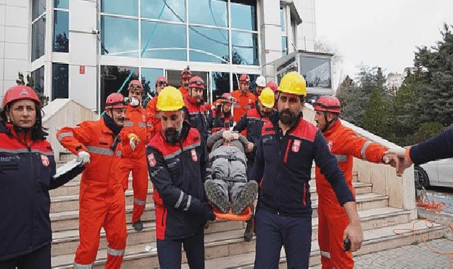 Beylikdüzü Belediyesi’nden Deprem Tatbikatı