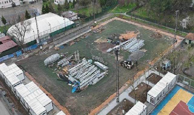 Ferruh Duygu Spor Sahası yenileniyor
