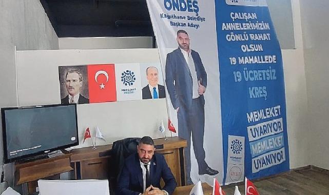 Memleket Partisi Belediye Başkan Adayı Öndeş: Kağıthane’de tek bir madde bağımlısı genç kalmayacak
