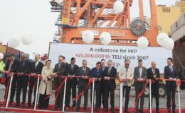 Mersin Uluslararası Limanı 25 milyon TEU’nun üzerinde konteyner elleçleyerek yeni bir kilometre taşına ulaştı