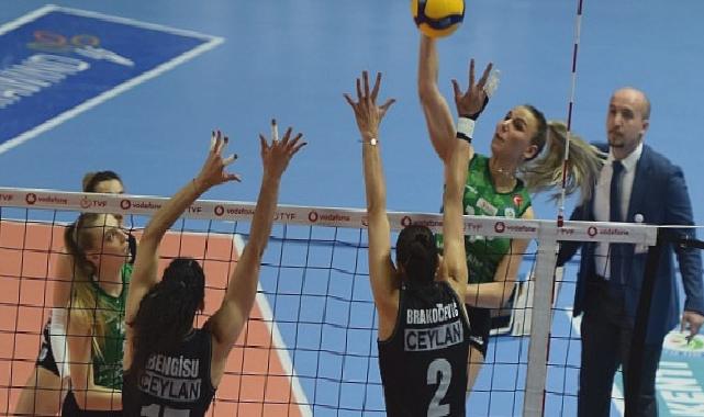 Nilüfer’in sultanları Beşiktaş’a set vermedi