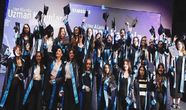 Samsung Türkiye Kadın Teknisyen Eğitim Programı’nın üçüncü dönem mezunları sertifikalarını aldı