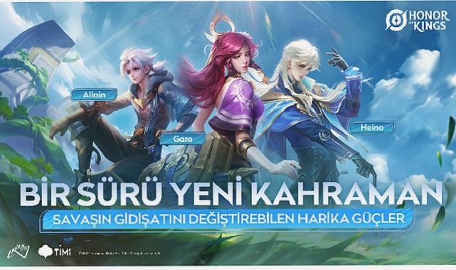 Honor of Kings yeni güncellemelerle oyunseverlerin karşısında