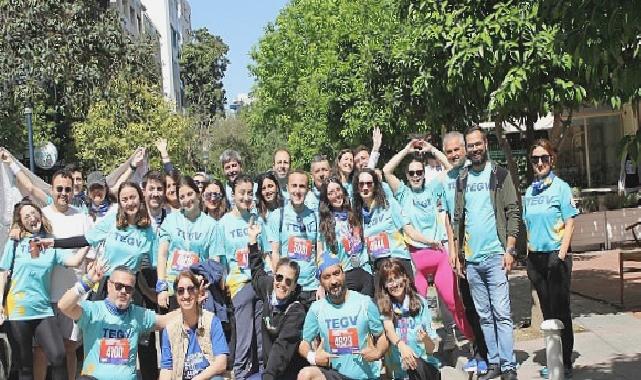 TEGV’in Maraton İzmir’de yürüttüğü kampanyayla 188 çocuk nitelikli eğitim desteğiyle buluştu