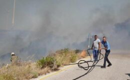 İzmir İtfaiyesi yangınlar için seferber oldu