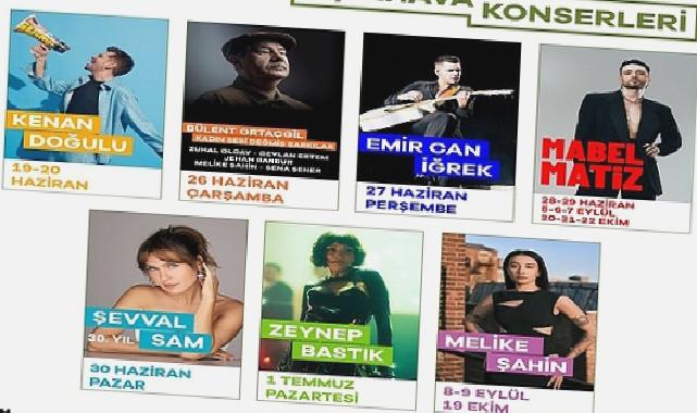 Paribu Harbiye Açıkhava Konserleri Başlıyor