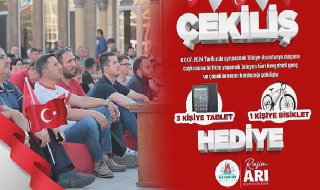Başkan Arı’dan Milli Maç Öncesi Çocuk ve Gençlere Tablet ve Bisiklet Müjdesi
