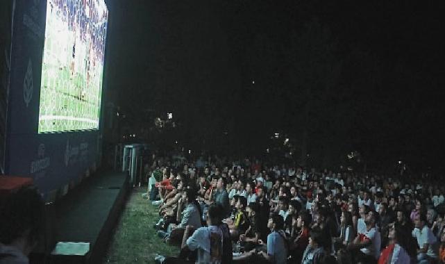Çankaya Belediyesi, 2024 Avrupa Futbol Şampiyonası son 16 tur heyecanını Ahlatlıbel Atatürk Parkı’nda Başkentlilerle buluşturdu